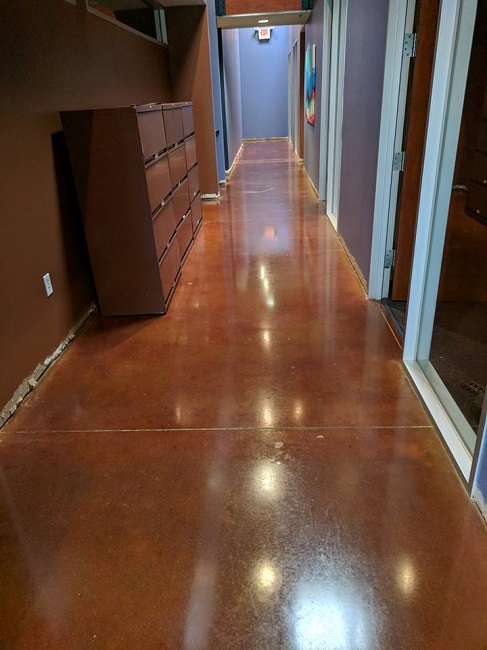 Create Distinctive Interior Flooring with Acid-Stained Concrete