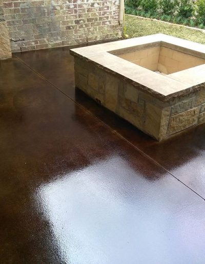 Concrete acid stain colors